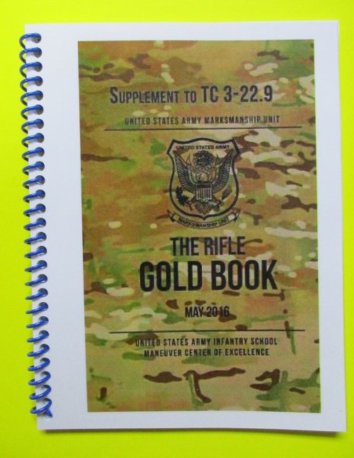 TC 3-22.9 Rifle and Carbine -2016 - GOLD Book ONLY - BIG size - Click Image to Close